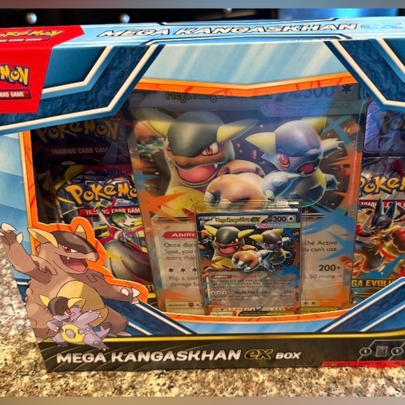 Pokémon, Mega Kangaskhan Ex Box, NT-4521, Collectible  POKEMON MEGA KANGASKHAN EX BOX
NEW